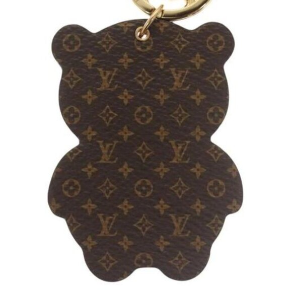 Adorable Pink Monogram Panda Key Holder - Picture 3 of 5